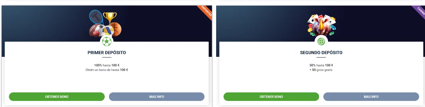 20Bet Casino con bonos para el primer y segundo depósito con dinero extra y giros gratis